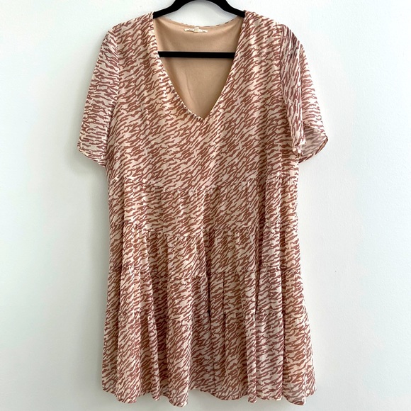 BaeVely Animal Print Boho Dress - Picture 1 of 11